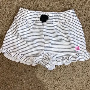 calvin klein shorts w/ pink logo